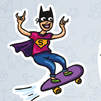 Набор стикеров "Катенька"