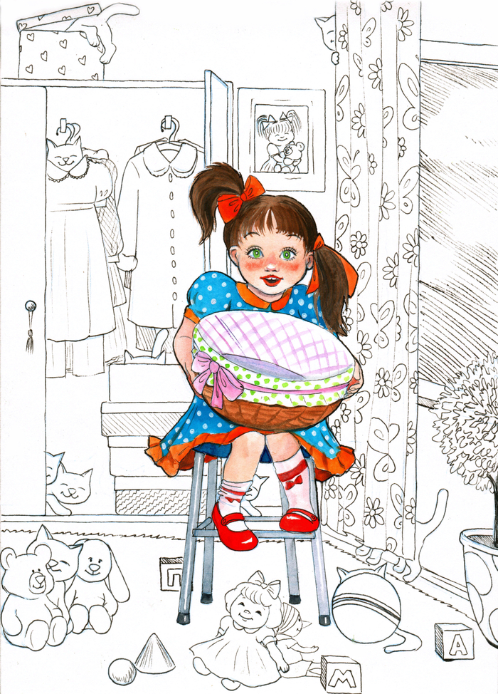 Соня и котята. Головоломка.