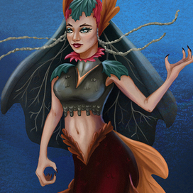 Русалка. Осень