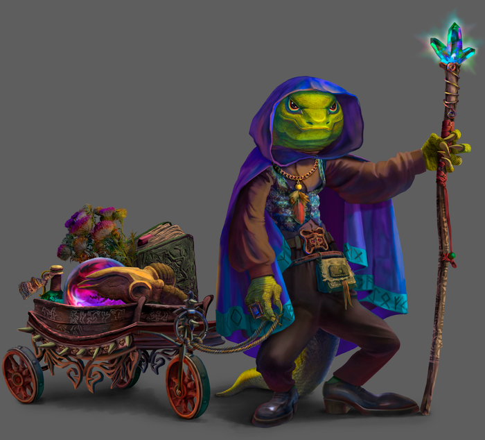 Варан - мастер черной магии и таинственных фокусов