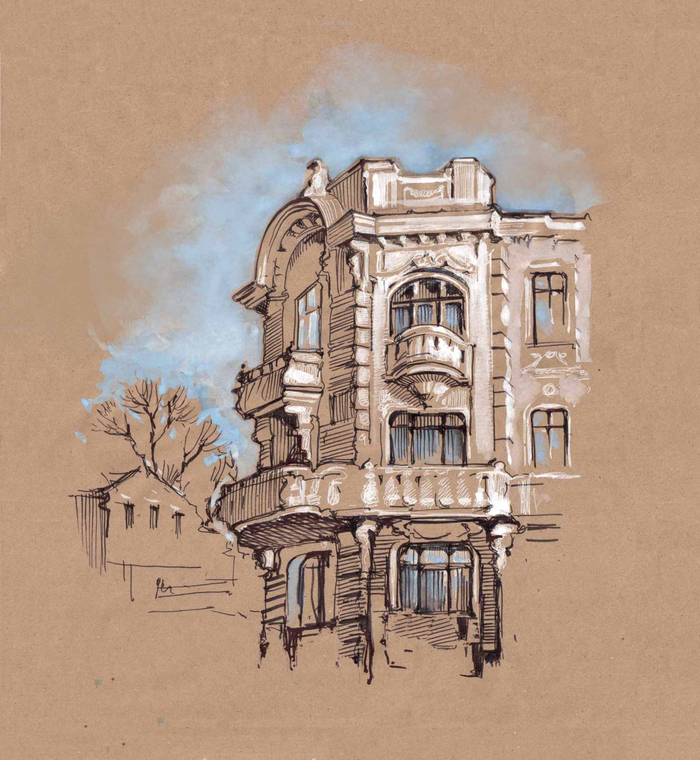 Здание "Пассажа" в Одессе