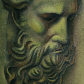 Plaster head 