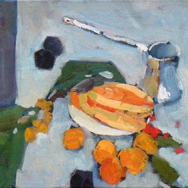 натюрморт с мушмулой