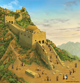 Строительство Вел. кит-й стены.