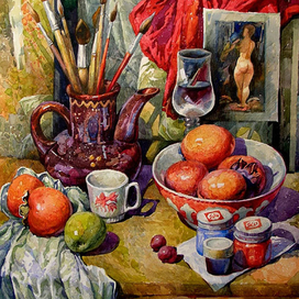 В мастерской-2013