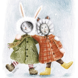 Новый год ЗаяцКот