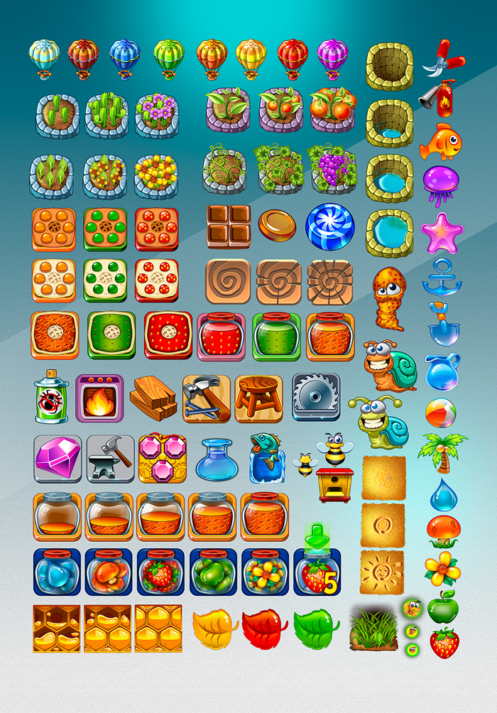 Игровые фишки (Chips/Tiles)1