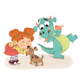 Иллюстрация к книге «How Alex Faced His Fear»