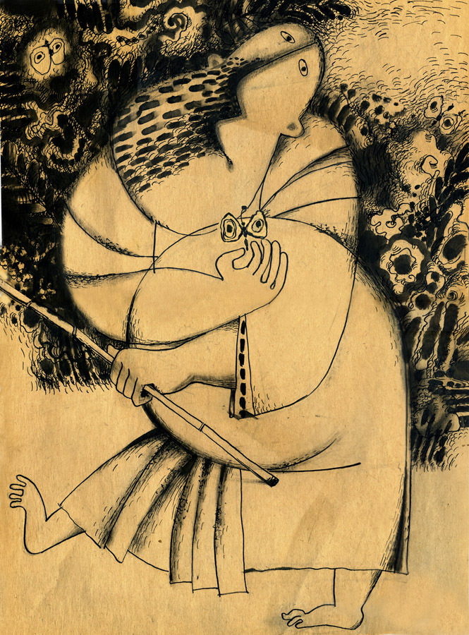 Путь самурая (Поэт Строчков за работой)