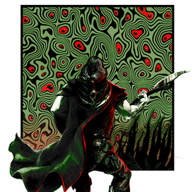 Обложка романа-фэнтези "Тень Грифона"