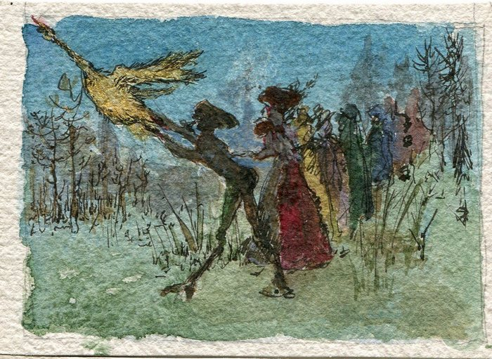 Золотой Гусь. Приклеились.