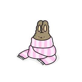 Очень теплый шарфик