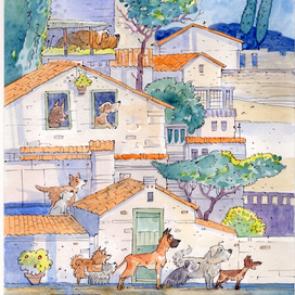 город собак