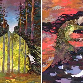 "Дверь заката" и "Красная тундра"