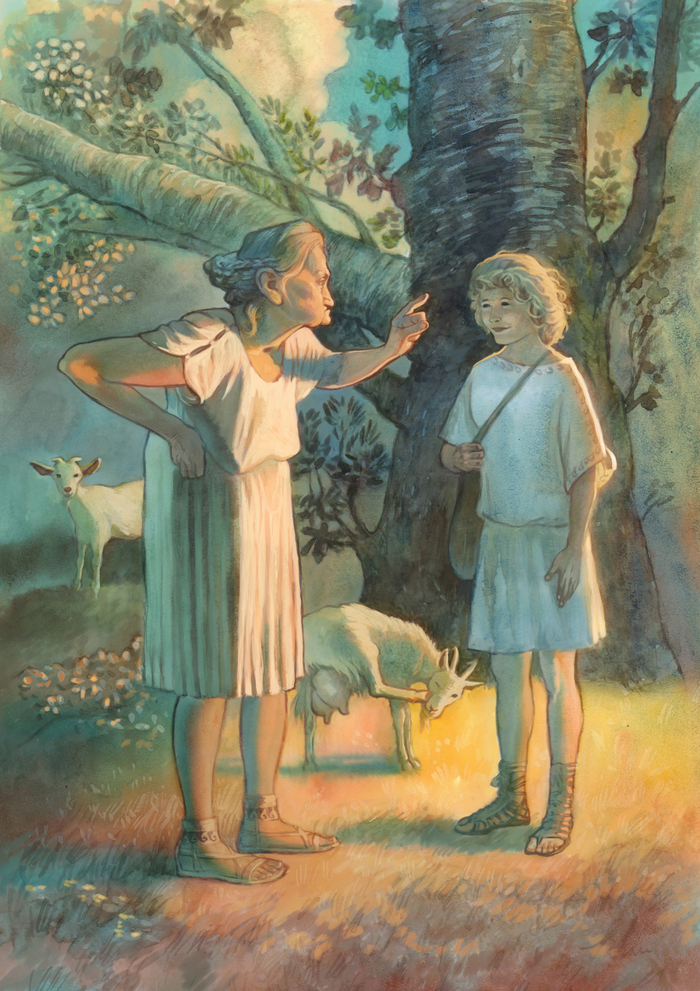 Отрок Киприан и севилья Манто