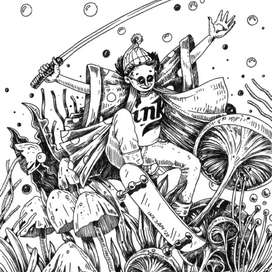 Грибы в городе