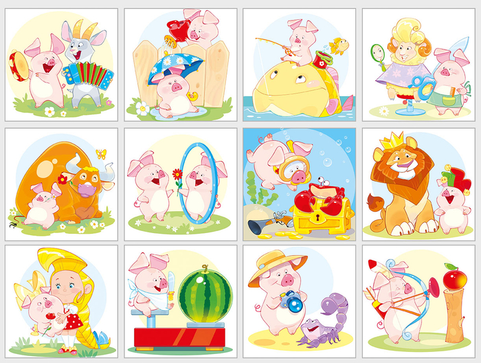 знаки зодиака год свинки