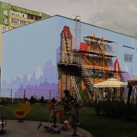 Оформление детской площадки 