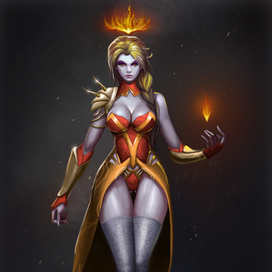 Королева огня (Арт)