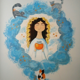 Роспись стены