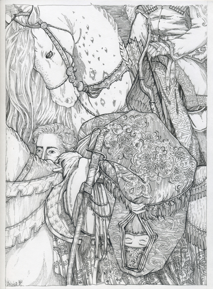 Бэла и Карагёз (по М.Ю. Лермонтову)