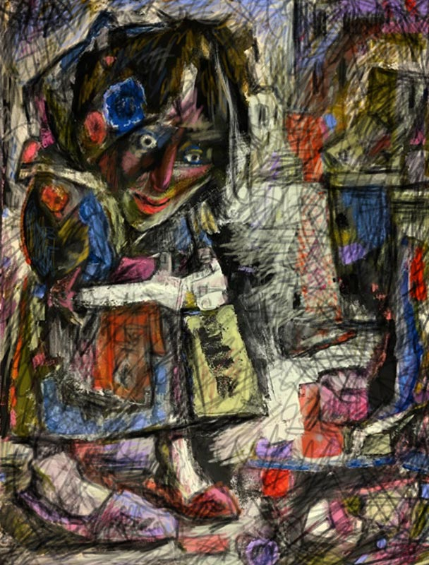 алёнушка. городская сумашедшая