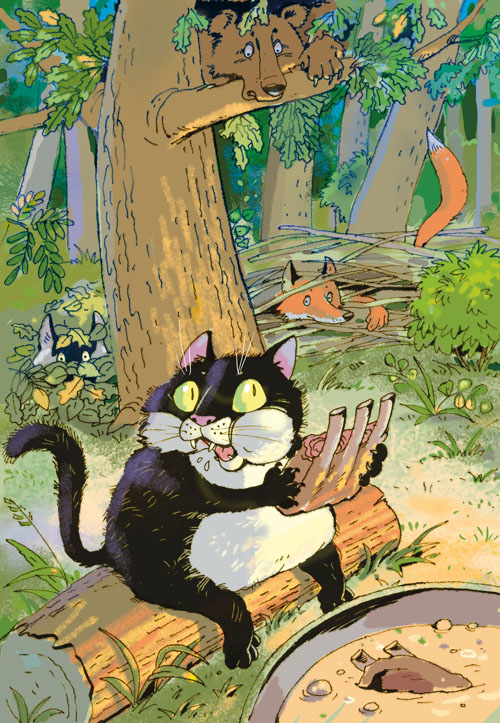 Кот-озорник