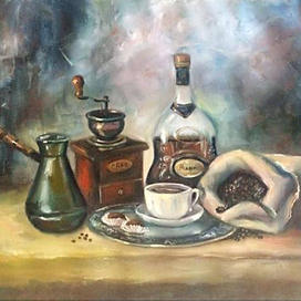 кофейный натюрморт