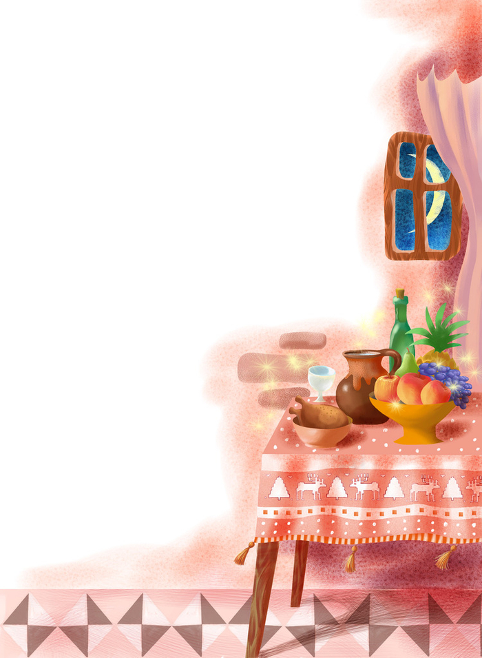 Скатерть-самобранка. Заставка.