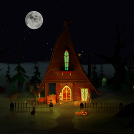 Туманная ночь