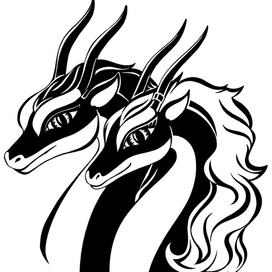 вывеска салона красоты "Here Be Dragons на планете Dimar"