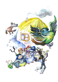 Жаворонок и волк