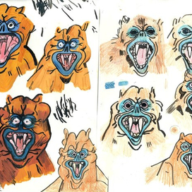 дикие обезьяны