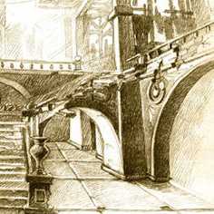 Концепт к игре. Заброшенная усадьба