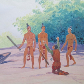 Р. Хаггард "Дочь Монтесумы" (илл. 8 "Томас и ацтеки")