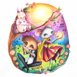 Иллюстрация к сказке Т.Рябинской "Крысюкан"