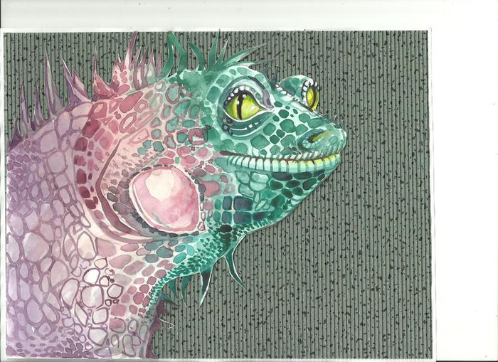 ящер-маленький брат дракона )