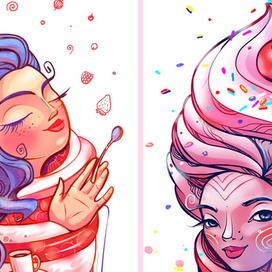 Пироженка и Мороженка