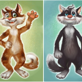 Персонаж Кот варианты