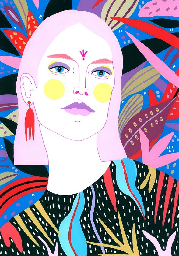 Fashion Portrait. INDI.