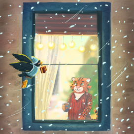 Зимний вечер