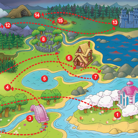 форзац "Алиса в стране чувств" 