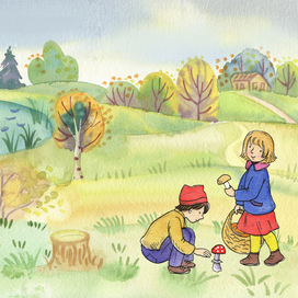  иллюстрация на обложку журнала