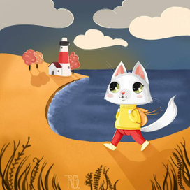 Котик путешественник