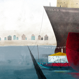 Юля отправляется в поход. Море