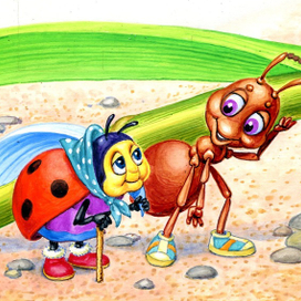 Сказка про муравья