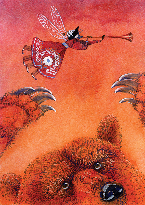 Иллюстрация к казахским сказкам 4