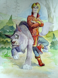 Иван царевич и волк