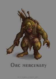 Mercenary orc