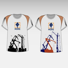 Корпоративная футболка для компании C-Ship